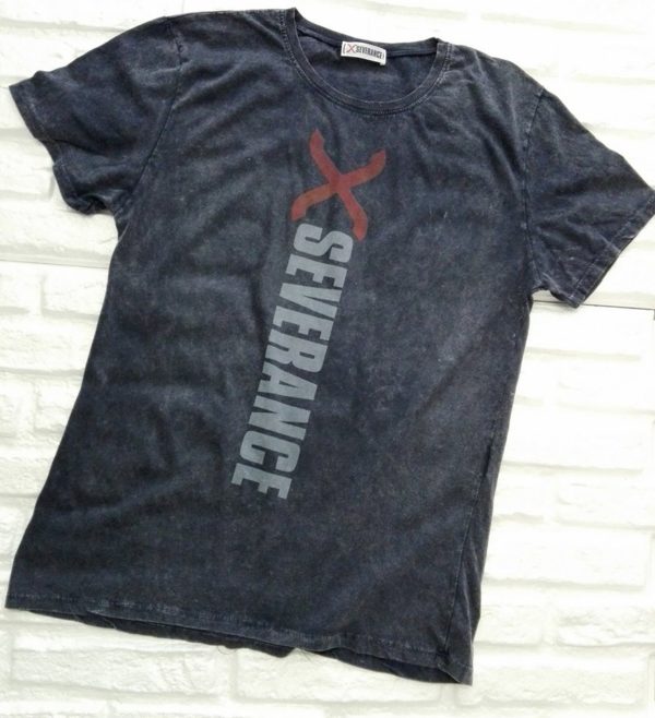 Dark blue aged T-shirt Uomo Xseverance